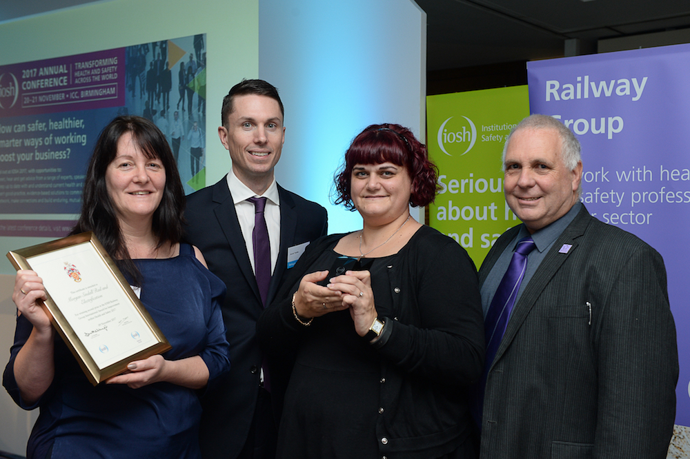 Fatigue Science and Morgan Sindall receive award of High Commendation from IOSH